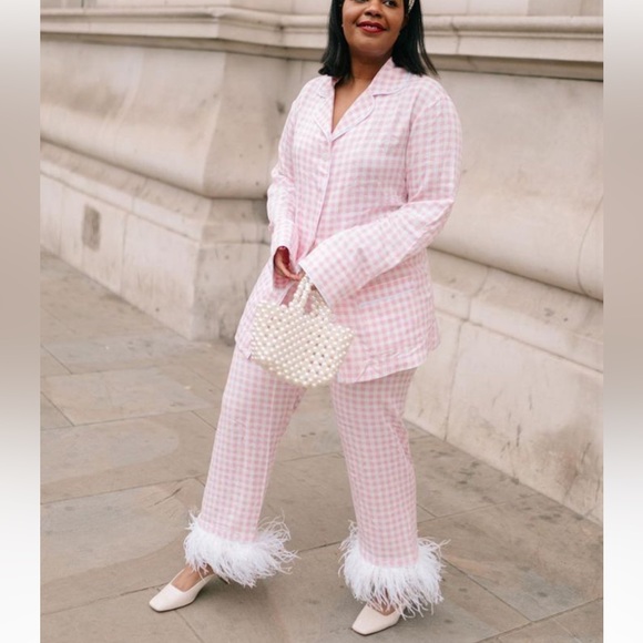 Sleeper feather pj set - Picture 2 of 15